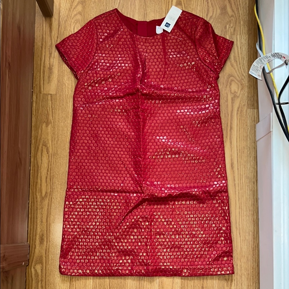 GAP Kids Red Sequin Dress
